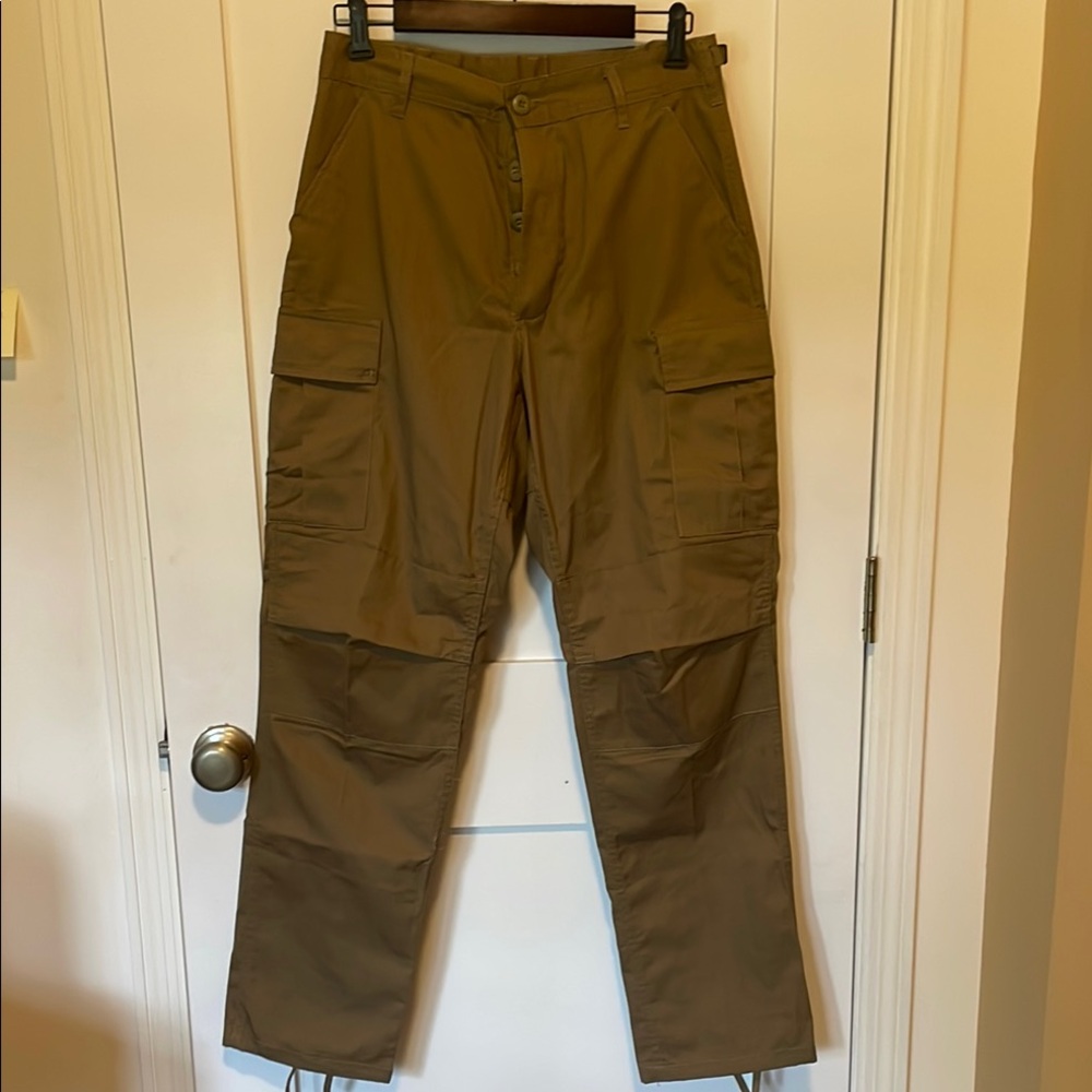 Men's Tan Cargo Pants